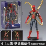 真正的漫威復仇者聯盟、鋼鐵人、蜘蛛人、美國隊長、薩諾斯公仔玩具公仔