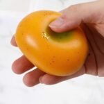 爆款溫變芒果積木自製手作球捏捏樂慢回彈解壓神器減壓玩具